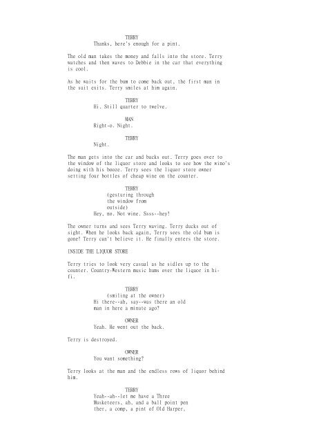 "AMERICAN GRAFFITI" Screenplay by George Lucas Gloria Katz ...