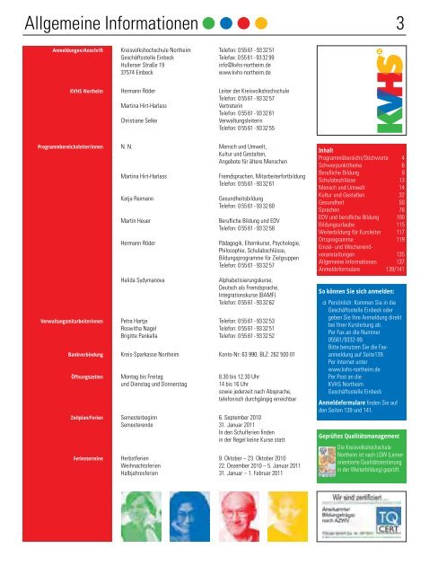 3.Mitreden, aber wie - Kreisvolkshochschule Northeim