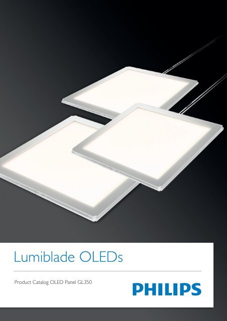 Philips GL350 oled product sheet Philips Lighting