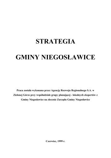 Strategia rozwoju gminy