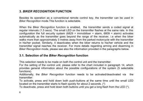 Thatcham user manual - Cobra Electronic Systems, Solutions for a ...