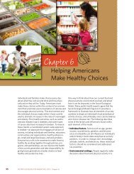 Chapter 6 - Center for Nutrition Policy and Promotion - US ...