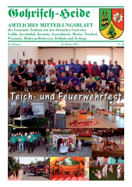 Jahrgang Oktober Nr 10 Gemeinde Zeithain