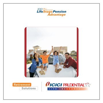 Download ICICI Pru LifeStage Pension Advantage brochure