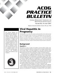 ACOG Practice Bulletin No. 86: Viral Hepatitis in Pregnancy