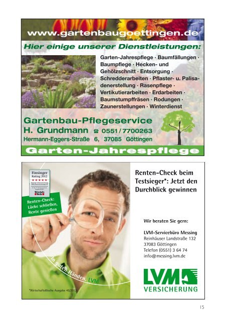 Nachrichtenblatt Mai 2013 - Werbegemeinschaft Geismar ...