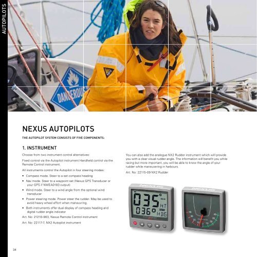 www.nexusmarine.se product catalogue