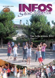Xp Ism209 Mise En Page 1 Ville De Saint Martin De Crau