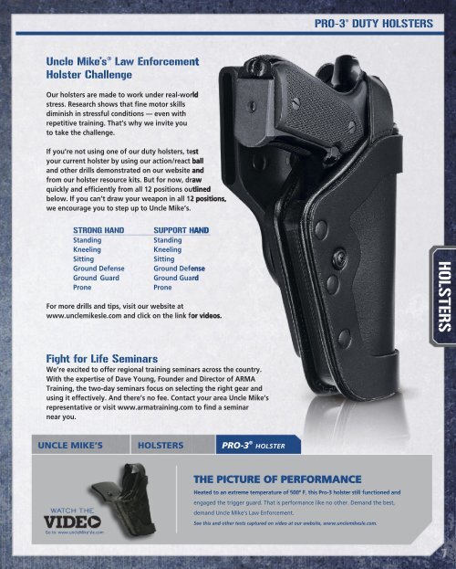 Tactical Tailor Ambidextrous Low Profile Holster