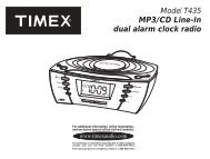 T435 User Manual - TIMEX Audio