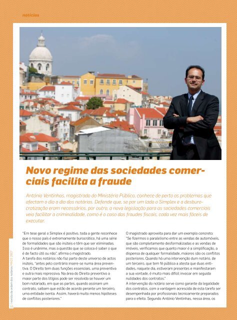 REVISTA da - Ordem dos NotÃ¡rios