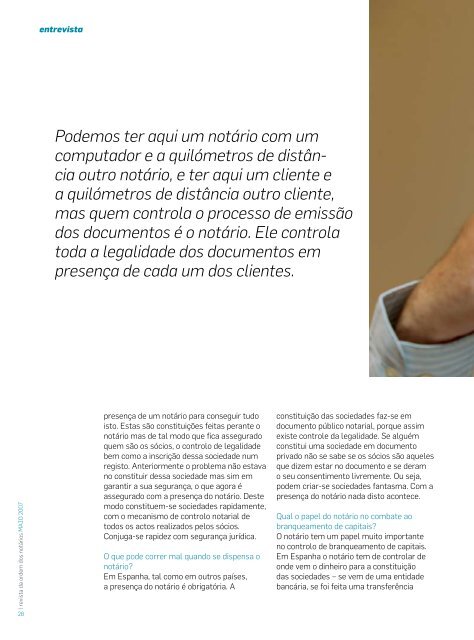 REVISTA da - Ordem dos NotÃ¡rios