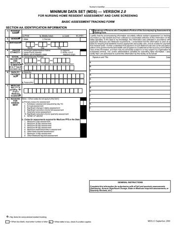 MINIMUM DATA SET (MDS) â VERSION 2.0 - IHE Wiki