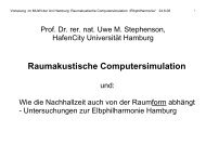 Raumakustische Computersimulation - Systmuwi.de