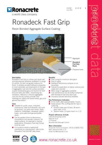 RLDS 205 Ronadeck Fast Dat - Paving Expert