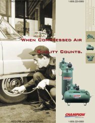 to download this brochure - McGuire Air Compressors, Inc