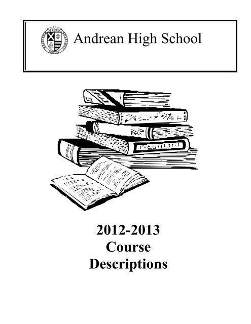 Course Description Handbook - Andrean High School