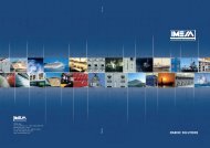 MARINE SOLUTIONS - Imesa Spa