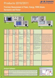 Products 2010/2011 - techno volt