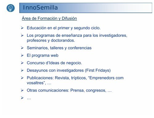 El Programa Innova