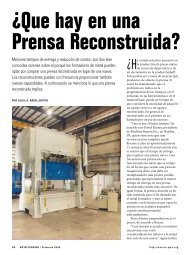 Â¿Que hay en una Prensa Reconstruida?