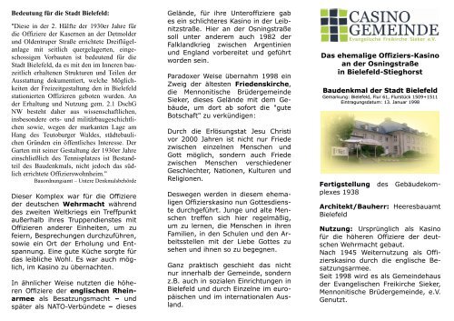 Die gesamte Geschichte des Casino GebÃ¤udes - Casino Gemeinde