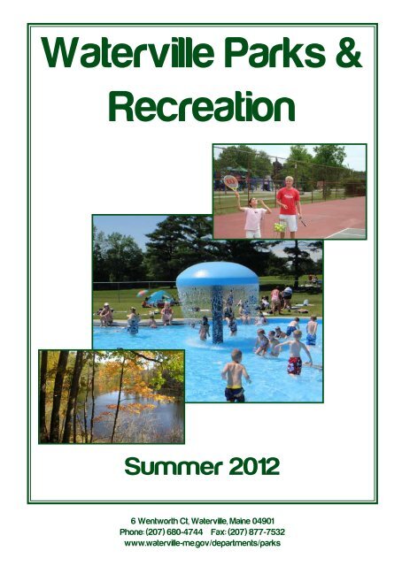 Waterville Parks & Recreation - City of Waterville