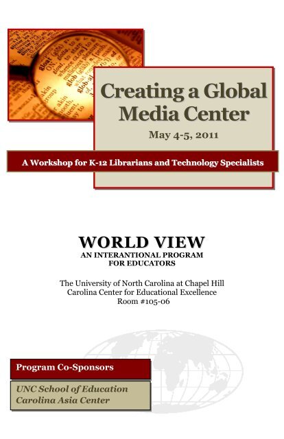 Creating a Global Media Center - World View - The University of ...