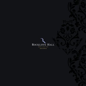 Download Hotel Brochure - Rockliffe Hall