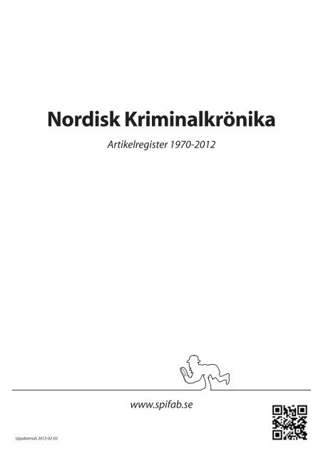 Nordisk Kriminalkrönika