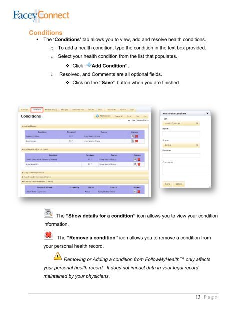 FaceyConnect Patient Care Guide - Facey Medical Group