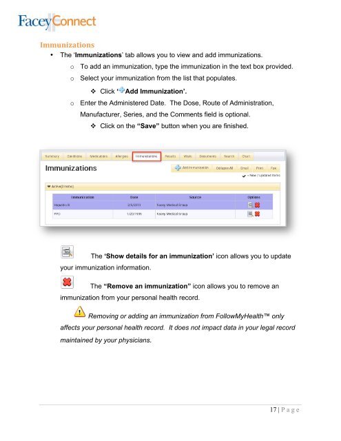 FaceyConnect Patient Care Guide - Facey Medical Group