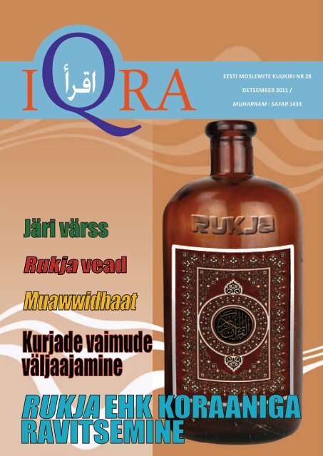 iqra EESTI MOSLEMITE KUUKIRI NR 28 DETSEMBER 2011 ... - Islam