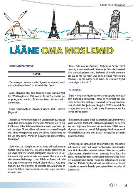 iqra EESTI MOSLEMITE KUUKIRI NR 28 DETSEMBER 2011 ... - Islam