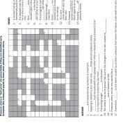 Pressure Ulcer Crossword Puzzle - Oklahoma Foundation for ...