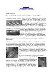 Organ pedals - historical survey (pdf) - David Rumsey