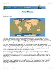 Polar Ocean - FOSSweb