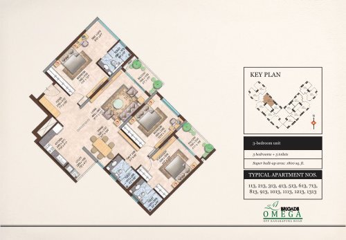 Floor Plans - Block B - Brigade Group