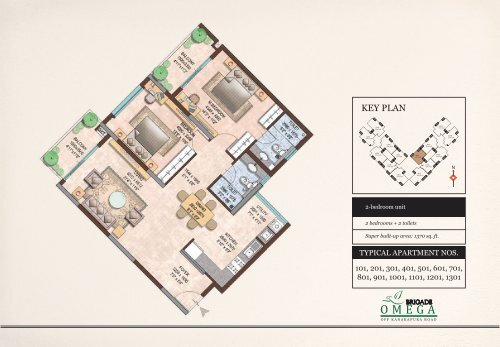 Floor Plans - Block B - Brigade Group