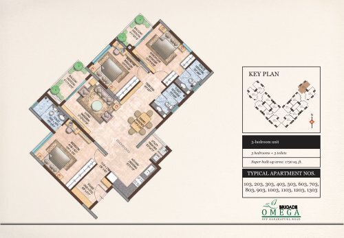 Floor Plans - Block B - Brigade Group