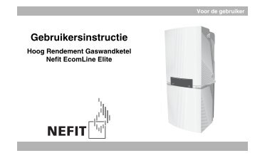 Nefit EcomLine Elite HR - H. Bosma installatietechniek BV Siddeburen