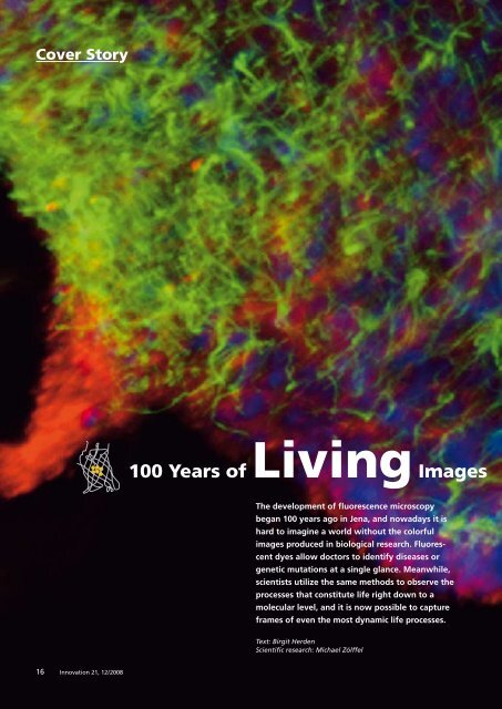 Living Images: Fluorescence microscopy Camera Lens ... - Carl Zeiss