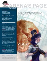 My Fair Lady Study Guide - Arena Stage