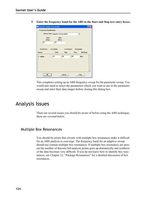 Sonnet User's Guide - Sonnet Software