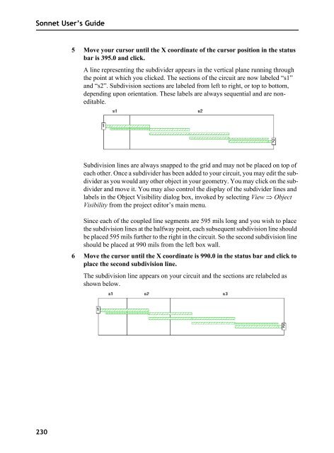 Sonnet User's Guide - Sonnet Software