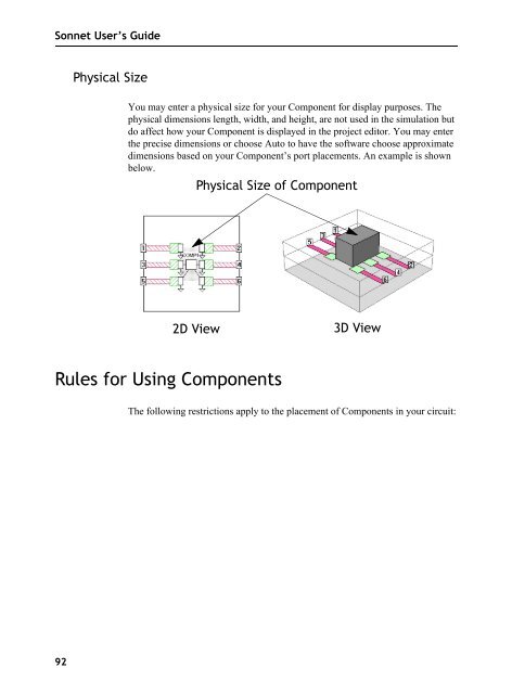 Sonnet User's Guide - Sonnet Software