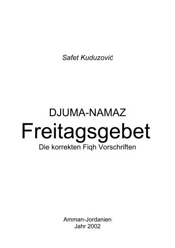 Das Freitagsgebet Fiqh - Way to Allah