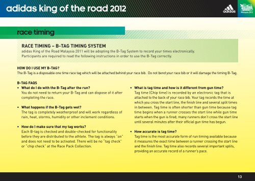 adidas king of the road 2012