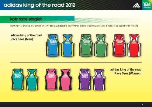 adidas king of the road 2012