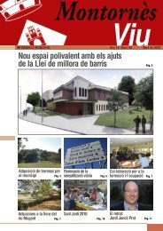Abril - Ajuntament de Montornès del Vallès